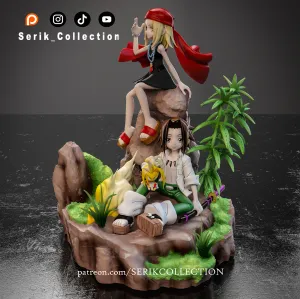 SHAMAN KING DIORAMA - ANNA & YOH