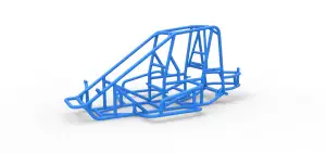 Frame of Midget car Scale 1:25