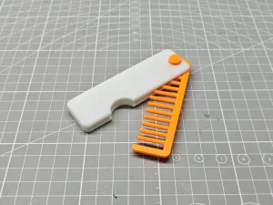Portable Folding Comb