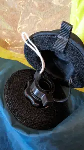 Wing foil valve key