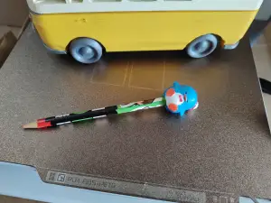 Tuxedo Sam Pencil Topper / Adorno Lapiz