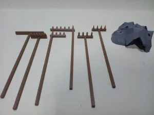 Zen Garden Tools round