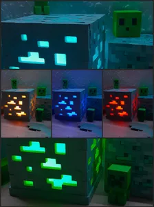 Minecraft Ore Lamp