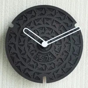 Naha Manhole Cover Clock