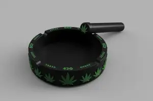 Ashtray & Storage Tube (420)