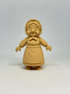 童话故事中《小红帽与狼》里面的老奶奶
