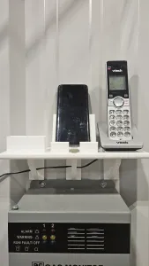 Custom Contoured Phone Holder/Shelf