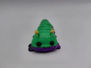 Flexi Caterpillar – Articulated Wiggle Friend