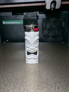 Bic Lighter Tiki Sleeve