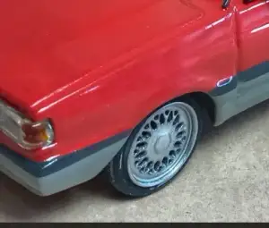 GOL GTI 1992 ESCALA 1/18 KIT BBS SUPER DETALHADO
