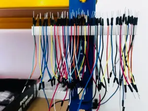 Boltless Shelf Jumper Wire Holder