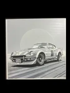 Nissan Fairlady Z (240Z) BW Hueforge 200x200