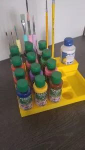 Paint Holder - Acrilex 60ml + Primer 100ml - (Porta Tintas)