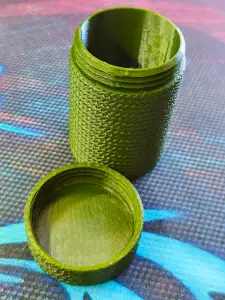Container with a screw cap 50x70