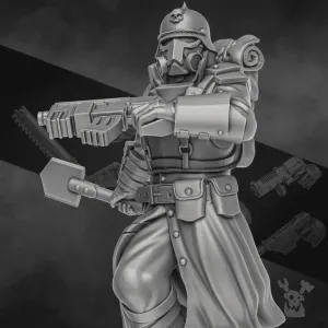 FREE STL: 2nd Death Division commander