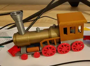 Train 3 in 1 - USB/Pencils/Lithophane Holder