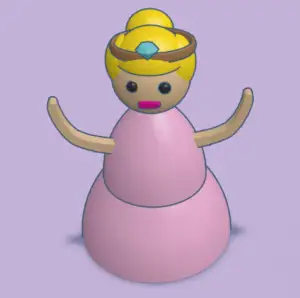 Ballerina Spin Topper