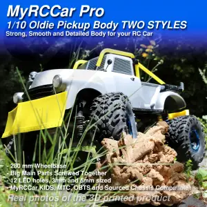 MyRCCar 1/10 Oldie Pickup Two Styles RC car body