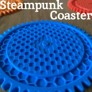 Steampunk Coaster (free)