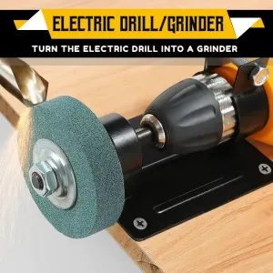 Turn Your Drill into a Grinding Machine