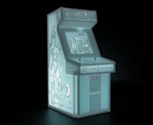 Killer Instinct 2 Arcade Cabinet with Lithophane
