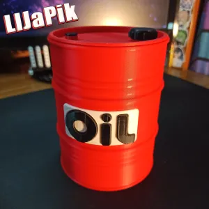 Cracker and Candy Bin / Fuel Barrel / Vase / Бочка-контейнер