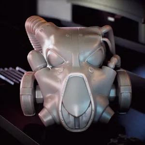 Helmet Fallout Power armor - Print adapted