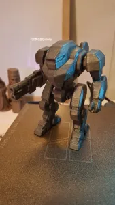Battle Bot – Sci-Fi Combat Robot | Easy 3D Print Figurine