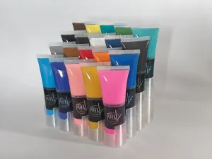 20-Tube Paint Stand | 50ml Acrylic Organizer