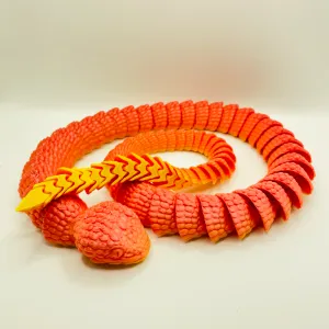 Giant Articulated Viper Snake 95cm / 37,4Inch - Flexi