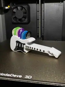 Guitar Pick Holder / Plectrum Holder - Fender Stratocaster