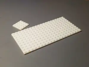 Double sided pads for a building set - lego compatible