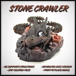 Stone Crawler - Articulated - Print in Place