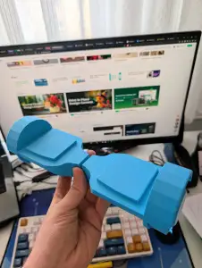 Hoverboard - Movable 3D Model - in 2 pieces