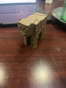 Magnetic Minecraft Cow Toy Fidget