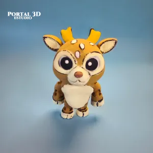 cute deer articulated