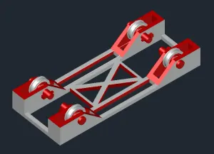 Filament Spool Rail