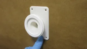 Wall-mounted smartphone stand