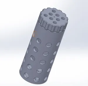 Lobater/Crab bait cage with screw on lid