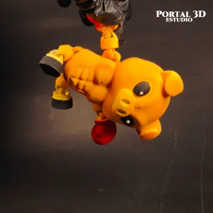 PORC BOXEUR /flexi /PRINT-IN-PLACE WITHOUT SUPPORT