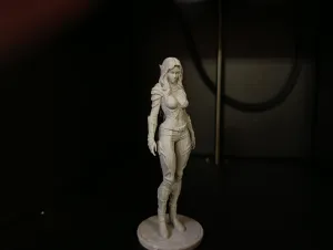 Elven Scout – Detailed Leather Armor Figurine