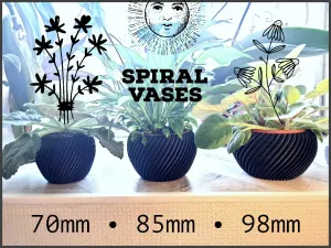 Spiral vases