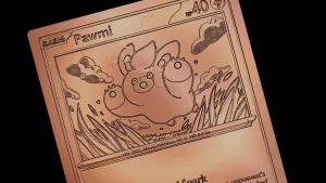 Pawmi Pokemon card