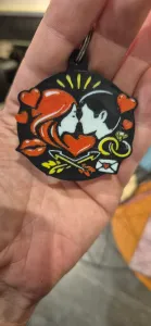 Keychain love st valentin amour romantique