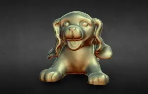 doggie planter decoration