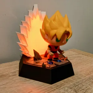 Super Saiyan Aura Display for Goku Funko Pop #14