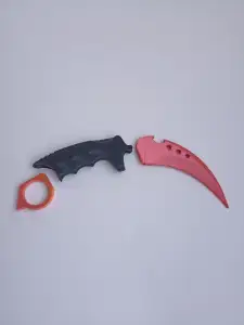 Karambit knife, 2 parts, no AMS counter strike.