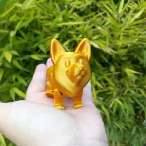 Flexy Cute Corgi - Print In Place No Support