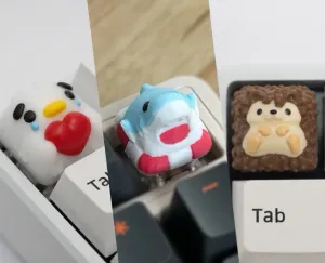 Cute Animals Vol I Keycaps - Mechanical Keyboard