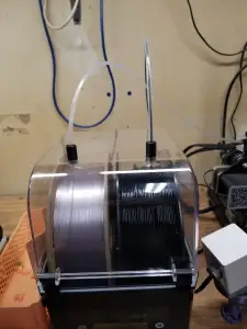 PTFE, Bowden Tube Fitting for Comgrow Filament Dryer